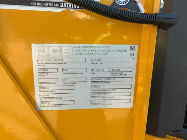 JCB 411AG Loading Shovel
