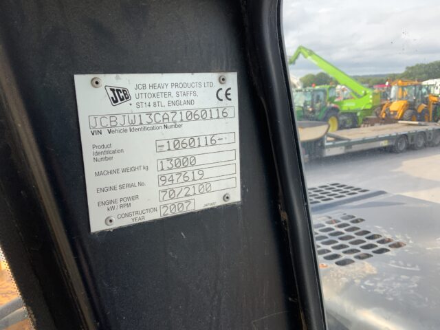 JCB JS130W Digger (ST23289)