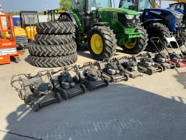 Job Lot Of Push Mowers