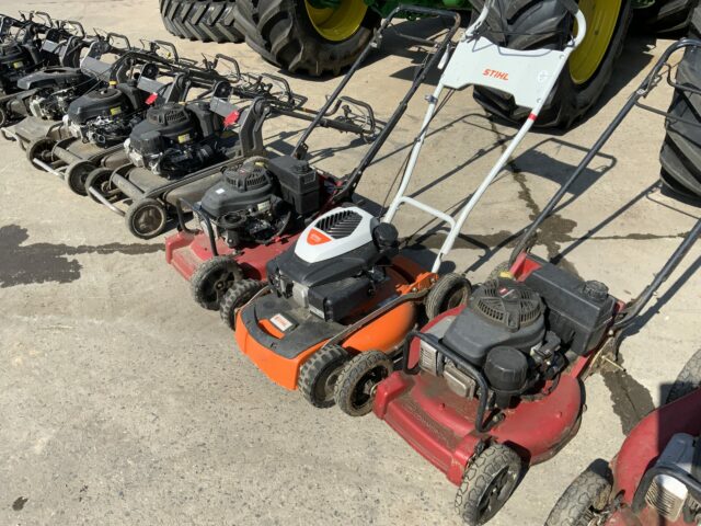 Job Lot Of Push Mowers