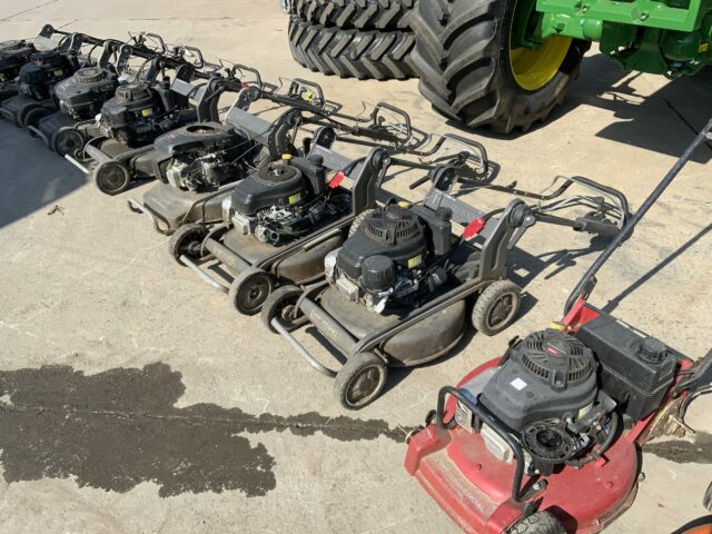 Job Lot Of Push Mowers