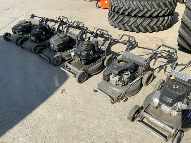 Job Lot Of Push Mowers