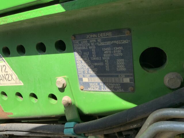 John Deere 6215R Tractor (ST23125)