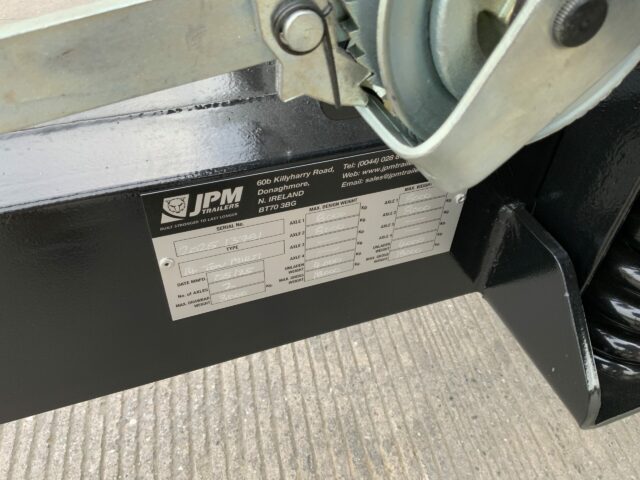 JPM Black 14 Tonne Multi Purpose Dump Trailer