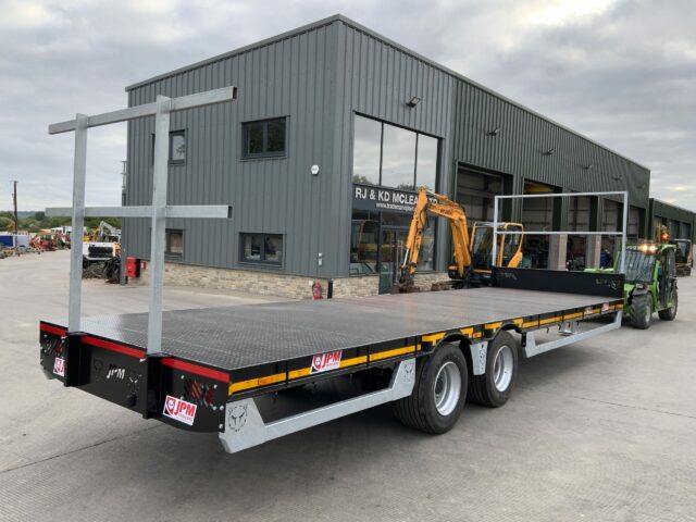 JPM Black 30ft Bale Trailer