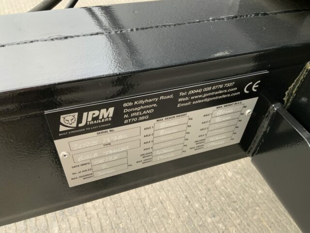 JPM Black 30ft Bale Trailer
