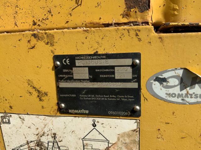 Komatsu PC138 US-8 (ST23011)