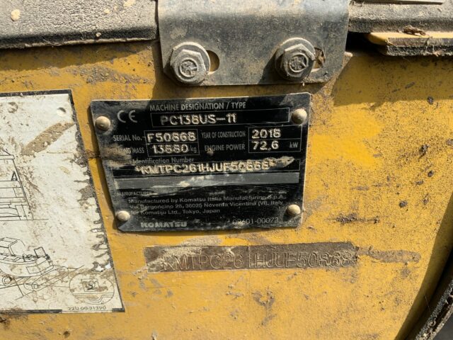 Komatsu PC138 US-11 Digger (ST22130)