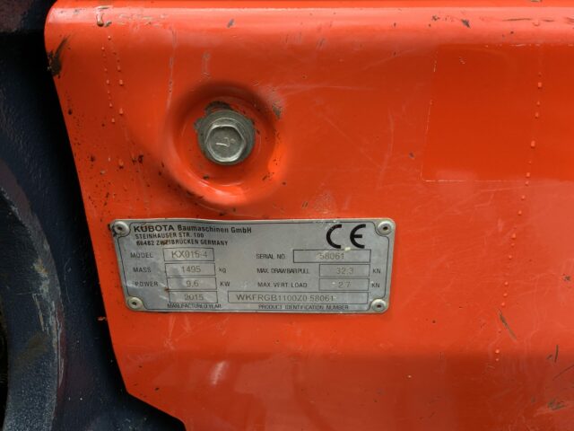 Kubota KX015-4 Digger (ST23280)