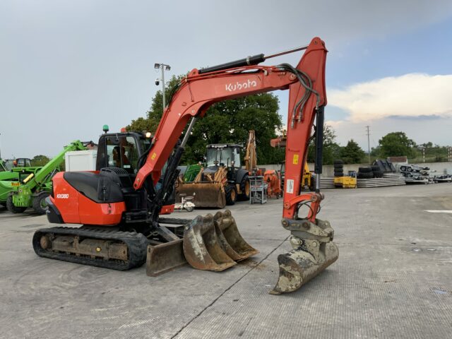 Kubota KX080-4 Digger (ST23397)
