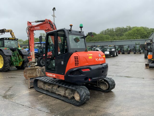 Kubota KX080-4 Digger (ST23398)