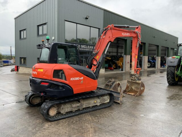 Kubota KX080-4 Digger (ST23398)