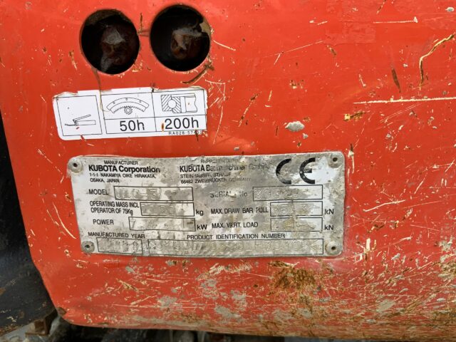 Kubota U10-3 Micro Digger