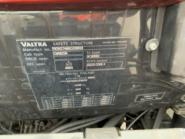 Valtra N174 Active Tractor (ST22969)