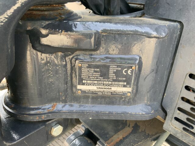 Yanmar Vio 26-6 Digger (ST23196)