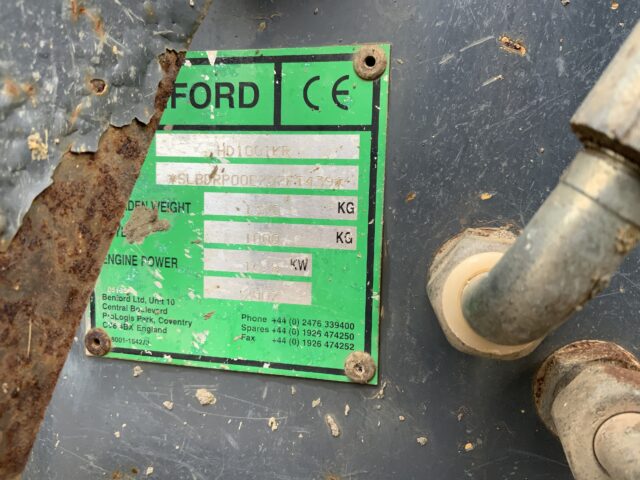Benford Terex 1 Tonne High Tip Dumper (ST23636)