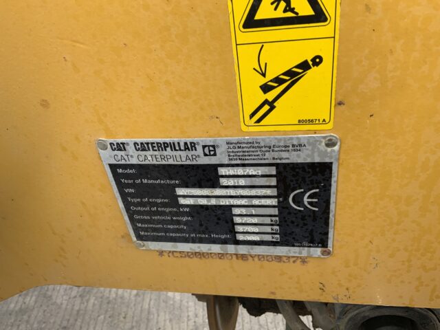 CAT TH407 AG Telehandler (ST23224)