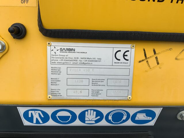 Garbin Fiber 450 E Wheel Excavator (ST22897)