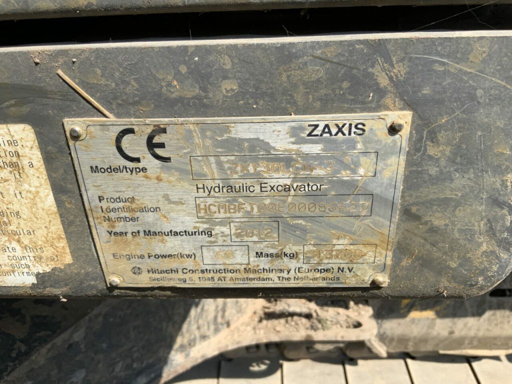 Hitachi Zaxis 130LCN-3 Digger (ST22593)