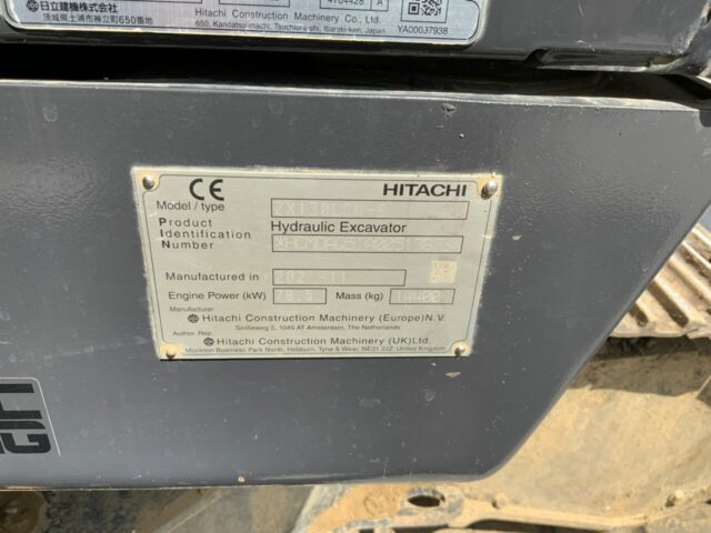 Hitachi Zaxis 130LCN-6 Eco Digger (ST23526)