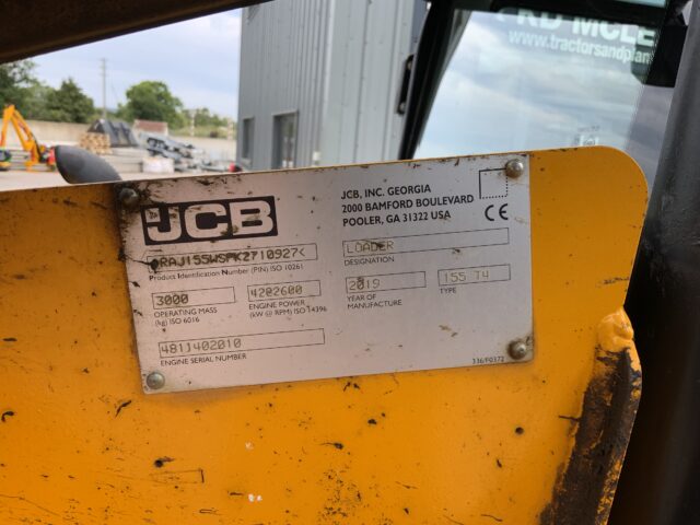 JCB 155 Wheeled Skid Steer (ST23619)
