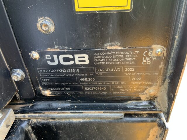 JCB 30-23D Construction Teletruk (ST23692)
