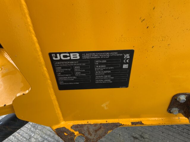 JCB 3T-2 Swivel Tip Dumper (ST22599)