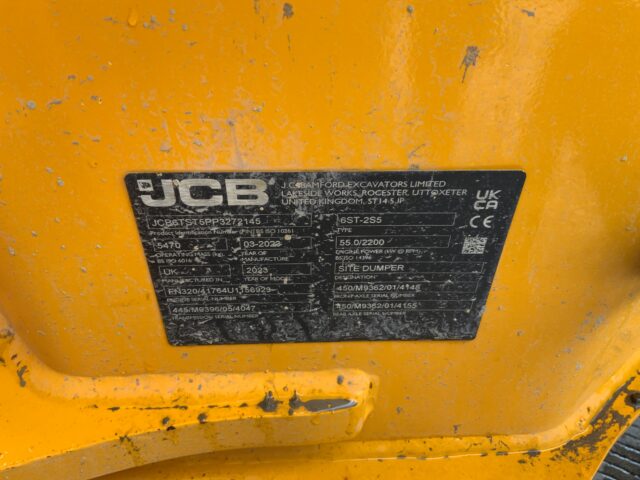JCB 6T-2 Swivel Tip Dumper (ST22600)