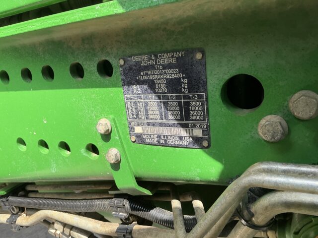 John Deere 6195R Premium Edition Tractor (ST23509)