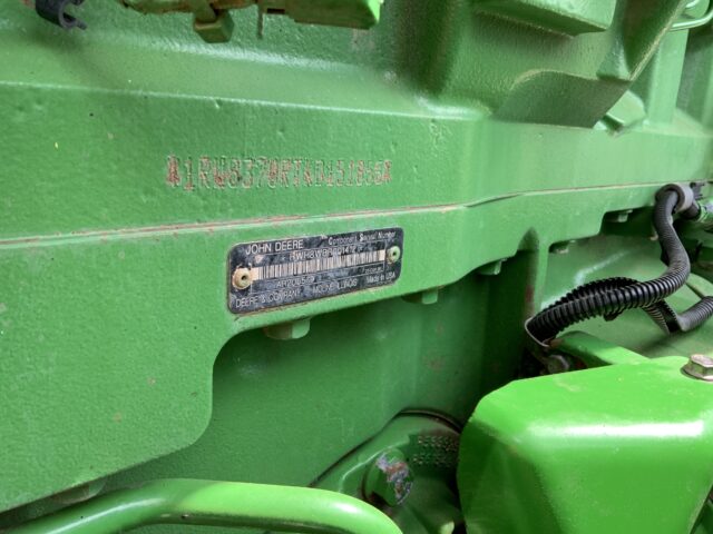 John Deere 8370R Tractor (ST23424)