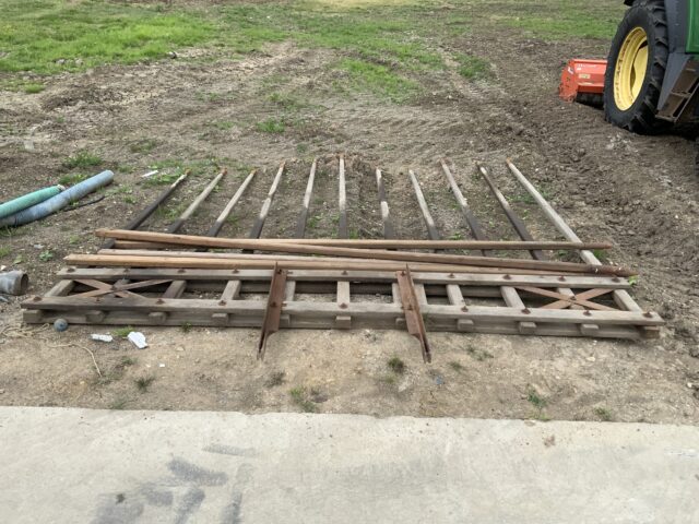 Old School Hay Rake
