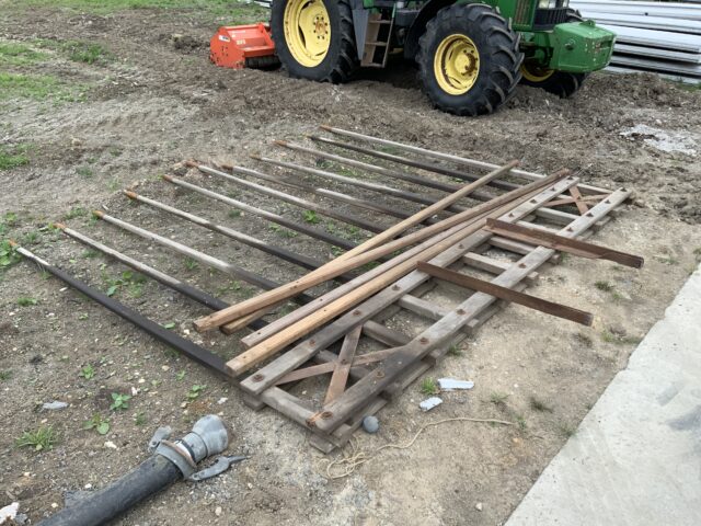 Old School Hay Rake