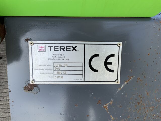 Terex EVOQUIP BISON 120 Tracked Crusher (ST23646)