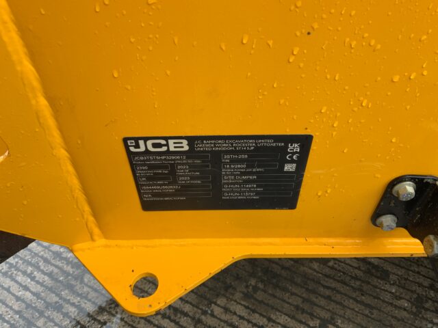 JCB 3T Swivel Tip Dumper (ST22596)