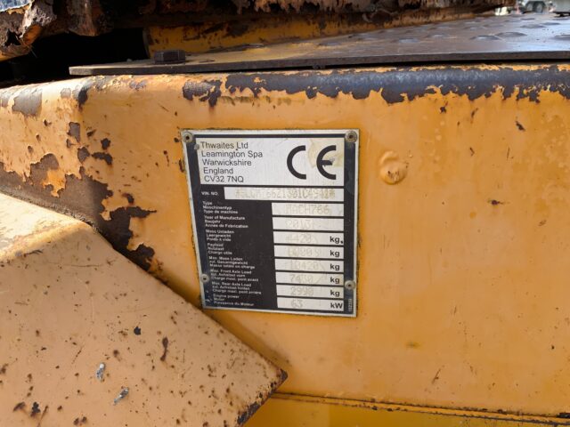 Thwaites 6 Tonne Swivel Tip Dumper (ST23588)