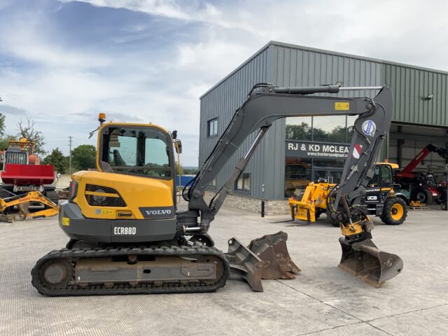 Volvo ECR88D - Complete With Engcon Tiltrotator (ST23714)