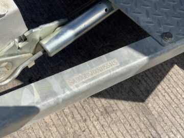 Chieftan Black Twin Axle 1000 Litre Fuel Bowser