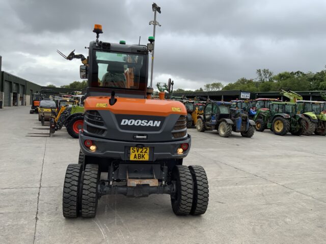 Doosan DX57 Wheeled Excavator (ST23100)