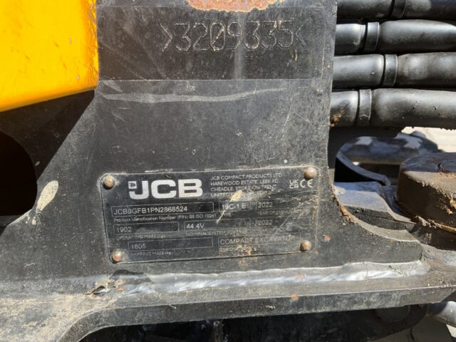 JCB 19c-1 Fully Electric Digger (ST23814)