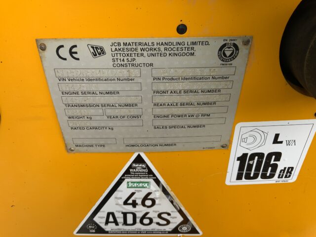 JCB 526S Telehandler (ST23638)