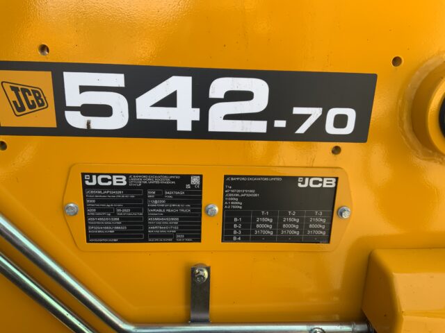 JCB 542-70 Agri Xtra Digger (ST23367)