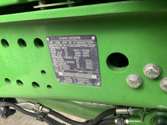 John Deere Tractor  6155M (ST23502)