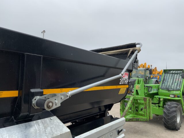 JPM Black 20 Tonne Half Pipe Dumper Trailer