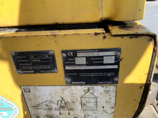 Komatsu PC138 US-8 Digger (ST23803)