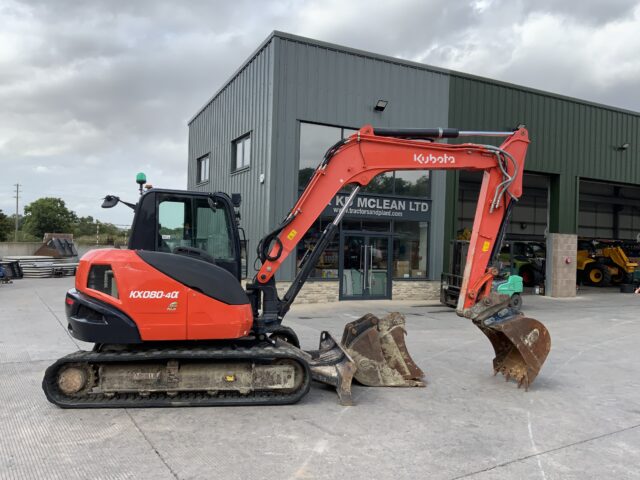 Kubota KX080-4 Digger (ST23398)