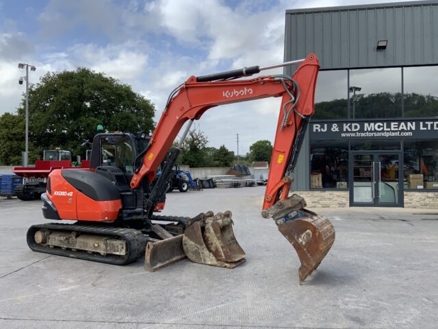 Kubota KX080-4 Digger (ST23398)