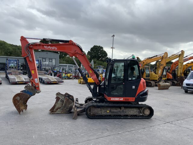 Kubota KX080-4 Digger (ST23398)