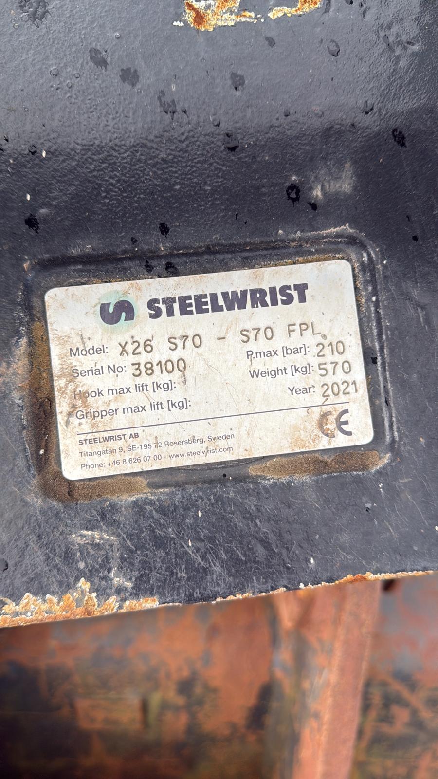 Steelwrist X26 Tilt-Rotator (ST23547)