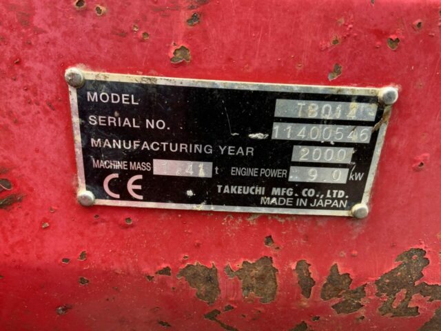 Takeuchi TB014 Digger (ST23522)
