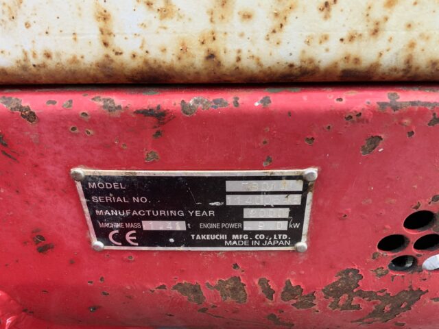 Takeuchi TB014 Digger (ST23522)